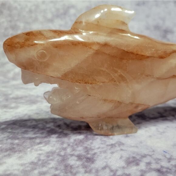 Fire Quartz Shark - Picture 2 of 15